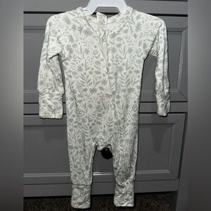 LARKSPUR BAMBOO CONVERTIBLE ZIP ROMPER